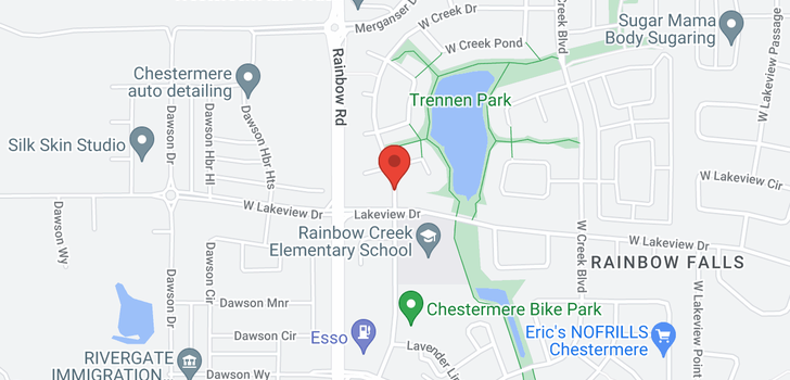 map of 168 WEST CREEK CL